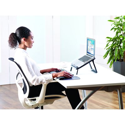 Support ordinateur portable Fellowes I-Spire Quick Lift noir