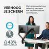 Monitorarm Fellowes Platinum Series dubbel horizontaal foto