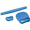 Repose-poignet clavier Fellowes Crystals gel transparent bleu Photo