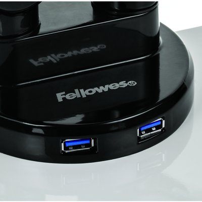 Monitorarm Fellowes Platinum Series driedubbel horizontaal