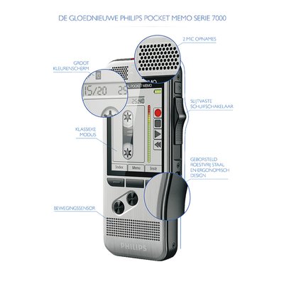 Enregistreur Philips PocketMemo DPM7200
