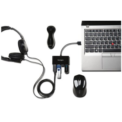 Hub Kensington USB 2.0 4-poorts