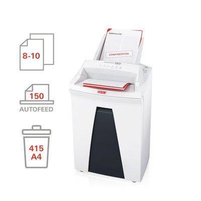 Destructeur HSM Securio AF150 particules 4,5x30mm