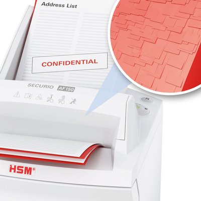Destructeur HSM Securio AF150 particules 4,5x30mm