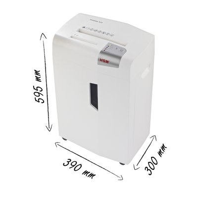 Destructeur HSM Shredstar X13 particules 4x37mm