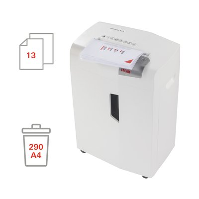 Destructeur HSM Shredstar X13 particules 4x37mm