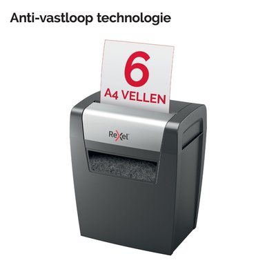 Papiervernietiger Rexel Momentum X406 snippers 4x28mm