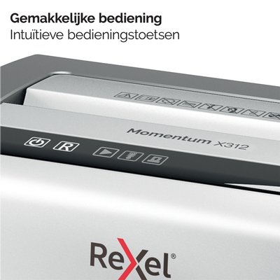 Destructeur Rexel Momentum X312 particules 5x42mm