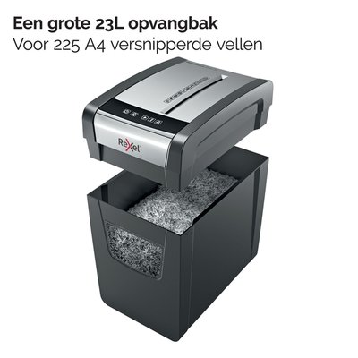 Papiervernietiger Rexel Momentum X410-SL snippers 4x28mm