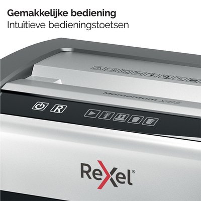 Destructeur Rexel Momentum X415 particules 4x40mm