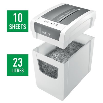 Destructeur Leitz IQ Slim Home Office P4 particules 4x28mm
