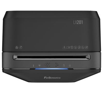 Destructeur Fellowes Powershred LX201 particules 2x12mm noir
