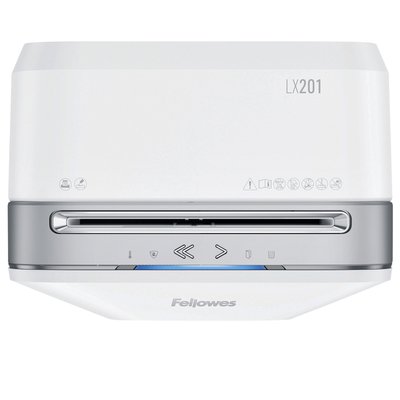 Papiervernietiger Fellowes Powershred LX201 snippers 2x12mm wit