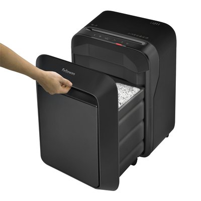 Destructeur Fellowes Powershred LX211 particules 2x12mm noir