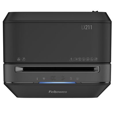 Destructeur Fellowes Powershred LX211 particules 2x12mm noir