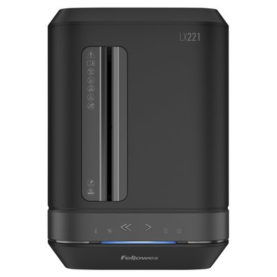 Destructeur Fellowes Powershred LX221 particules 2x12mm noir