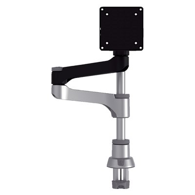 Bras écran R-Go Tools Zepher 4 pour 1 écran gris argenté