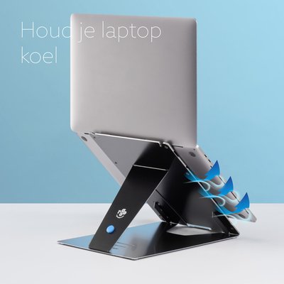Support ergonomique ordinateur portable R-Go Riser Duo noir