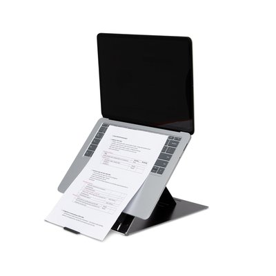 Support ergonomique ordinateur portable R-Go Riser Duo noir