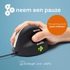 Muis R-Go Ergonomisch HE Break Draad Rechts M foto