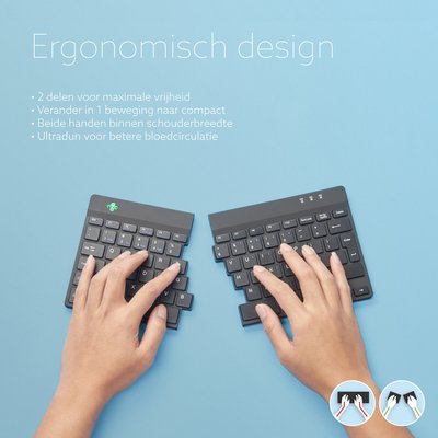 Toetsenbord R-Go Ergonomisch Split Break QWERTY