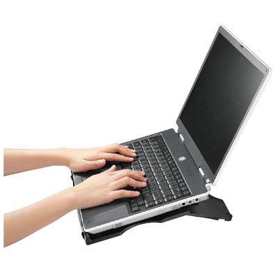Support ordinateur portable Quantore réglable anthracite
