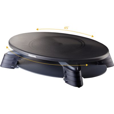 Monitorstandaard Fellowes Compact lichtgrijs/donkergrijs