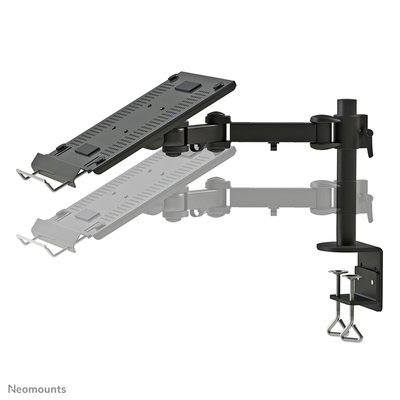 Bras ordinateur portable Neomounts D100 avec pince noir