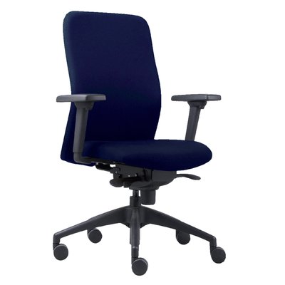 Bureaustoel Euroseats Vigo blauw