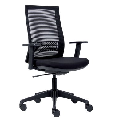 Chaise de bureau Euroseats Cannillo dos maille noir