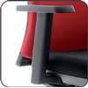 Chaise de bureau Euroseats Cannillo dos maille noir Photo