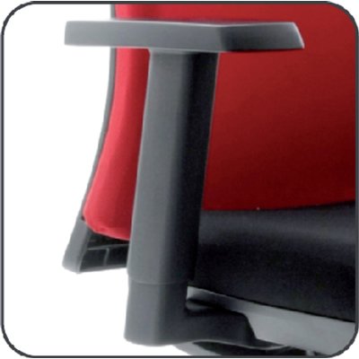 Chaise de bureau Euroseats Cannillo dos maille noir