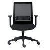 Chaise de bureau Euroseats Evora noir Photo