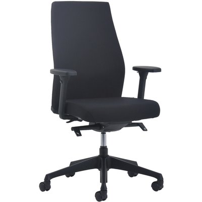 Bureaustoel Euroseats Torino zwart
