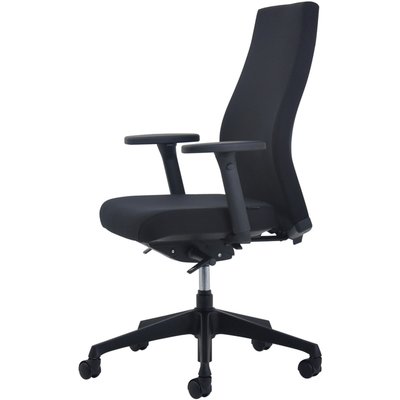 Bureaustoel Euroseats Torino zwart