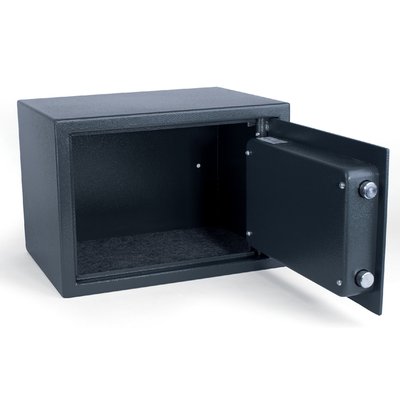 Kluis Pavo met stersleutel 350x250x250mm donkergrijs