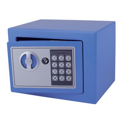 Kluis Pavo mini elektronisch 230x170x170mm blauw