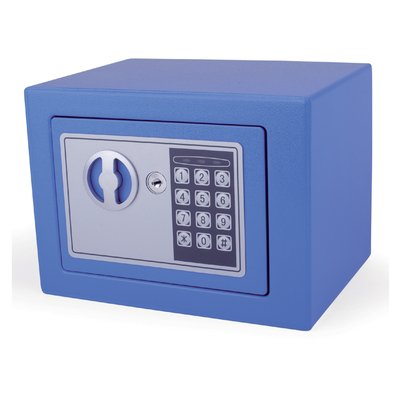 Kluis Pavo mini elektronisch 230x170x170mm blauw