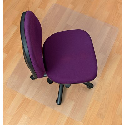 Tapis protège-sol Floortex PVC 120x150cm pour sol dur
