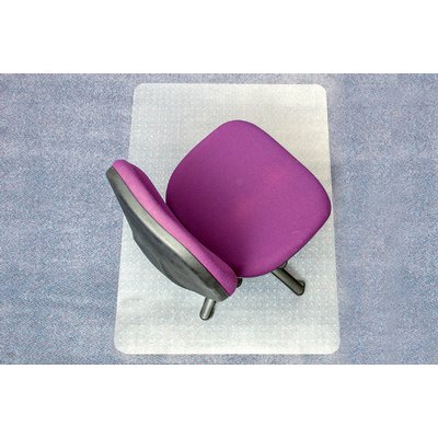 Tapis protège-sol Floortex PVC 120x90cm sol tendre pack retail