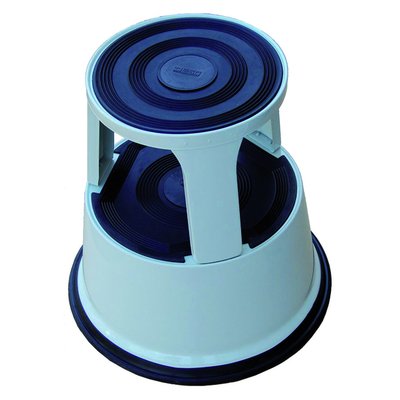 Tabouret Desq 42cm métal gris