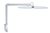 Werkpleklamp MAUL Work LED tafelklem dimbaar wit