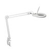 Lampe loupe MAULviso LED avec pince blanc Photo