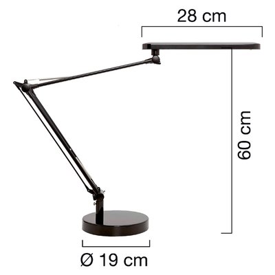 Bureaulamp Unilux Mambo led zwart