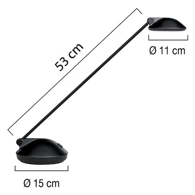 Bureaulamp Unilux Joker led zwart