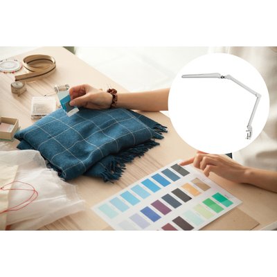 Werkpleklamp MAUL Craft LED tafelklem dimbaar wit