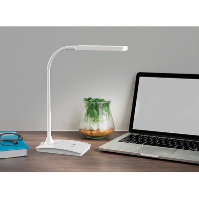 Bureaulamp MAUL Pearly LED voet dimbaar colour vario wit