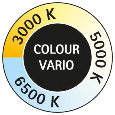 Bureaulamp MAUL Pearly LED voet dimbaar colour vario wit