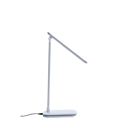 Bureaulamp MAUL Jazzy LED voet dimbaar + usbpoort wit