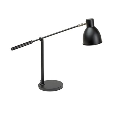 Lampe de bureau MAULfinja sans ampoule LED socle noir